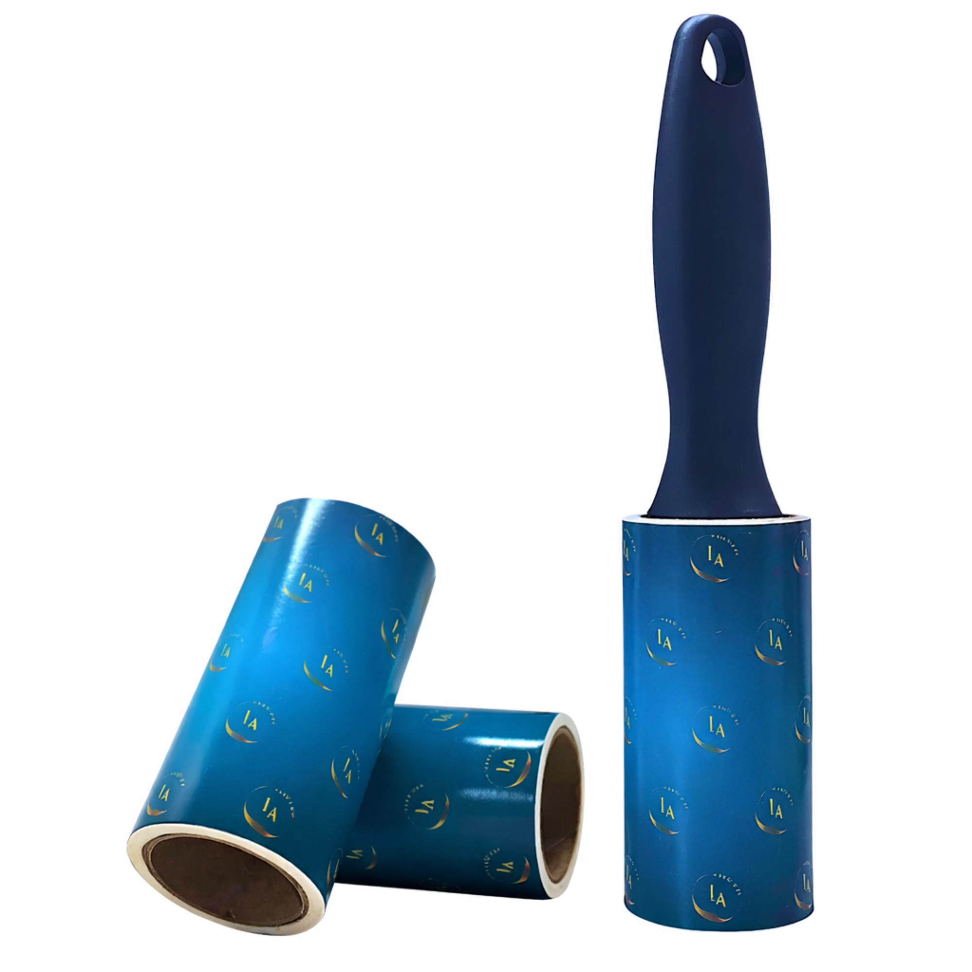 Lint Roller with 3 Refills – 180 Extra Sticky Sheets for Pet Hair & Clothes