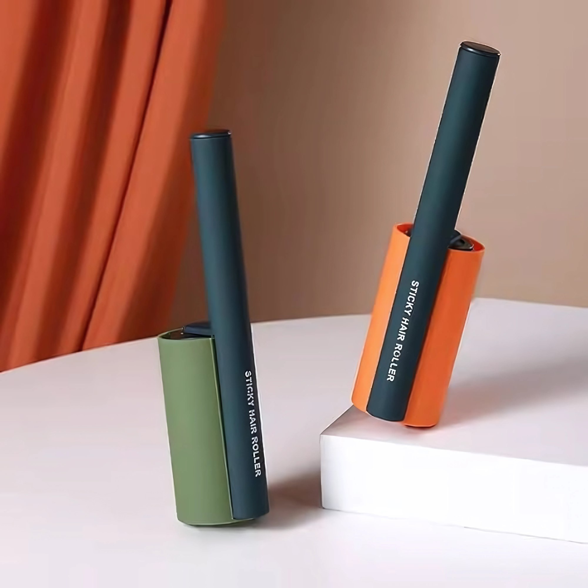 2 Lint Roller Set (Home & Travel) + 10 Refills – 600 Extra Sticky Sheets